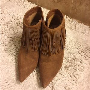 Sam Edelman fringe bootie